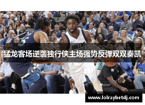 猛龙客场逆袭独行侠主场强势反弹双双奏凯